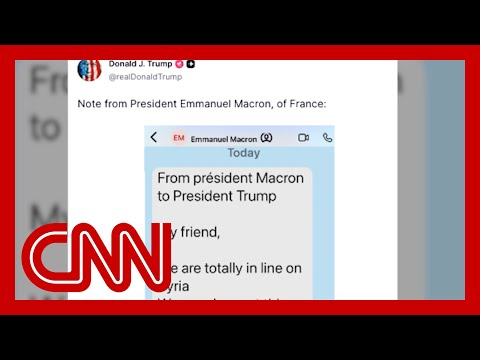 川普公開國家元首的私密訊息！關於格陵蘭的驚人對話曝光！ (Trump posts private messages from leaders about Greenland)