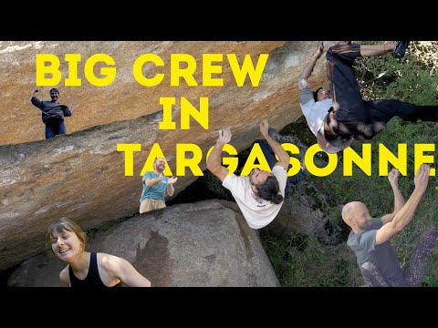 Big Crew Bouldering in Targasonne | Pyrenees
