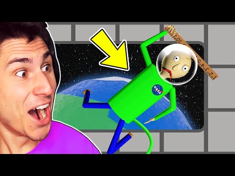 Can I Beat Baldi's Basics IN SPACE?!