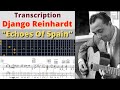 Django Reinhardt - "Echoes Of Spain" - Gill&Jazz Transcription