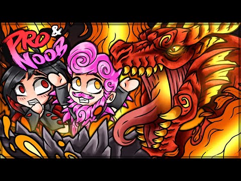 NEW CRIMSON FATALIS IS INSANE - Pro and Noob VS Monster Hunter World Iceborne!