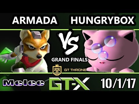 GTX 2017 Melee - [A]rmada (Fox) vs Liquid'Hungrybox (Jigglypuff) - SSBM G.Finals
