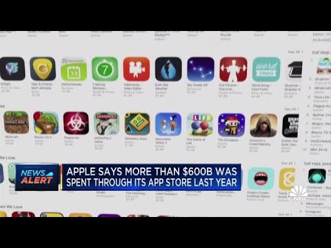 Apple: More than $600 billion was spent through App Store last year