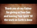 There is A Redeemer - Keith Green w/ Worship Lyrics