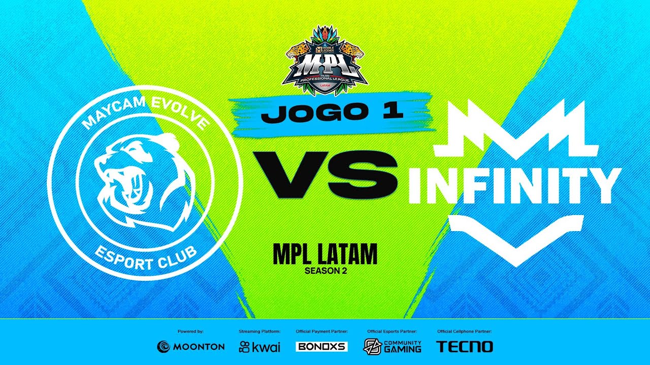 MPL LATAM S2 Playoffs | Semana 6 Dia 14 | INFINITY VS MAYCAM EVOLVE - Jogo 1