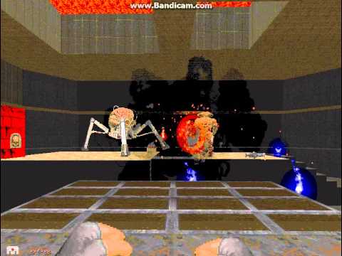 [Brutal Doom] Cyberdemon vs. Spider Mastermind
