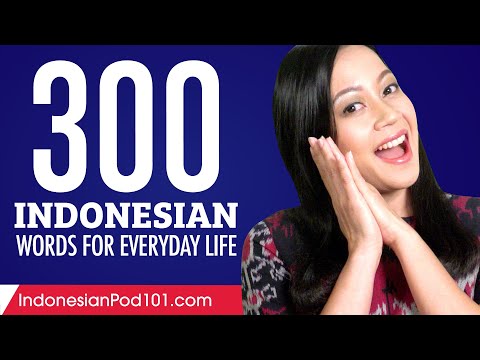 300 Indonesian Words for Everyday Life - Basic Vocabulary #15