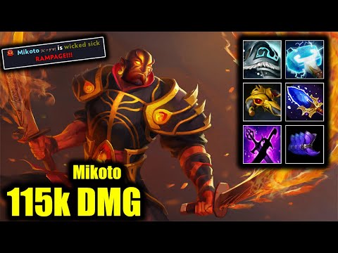 🔥 115k DMG - RAMPAGE - Mikoto - Ember Spirit - 21 Kills - Dota 2 Pro Game Highlights
