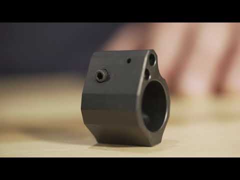 Seekins Precision's Low Profile Adjustable Gas Block