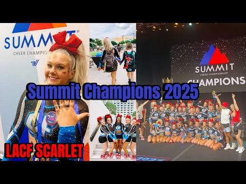 Summit Champion Vlog 2025 W/ Louisiana Cheer Force Scarlet!!