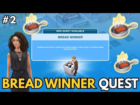 Breadwinner Quest 🍞 The Sims FreePlay | Walkthrough