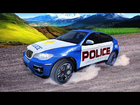 Off-Road Police Car X5 Driving Simulator Android Gameplay