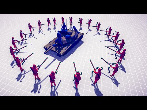 25X CIRCLE SNAKE ARCHER VS 1X EVERY UNIT #2 - Totally Accurate Battle Simulator TABS