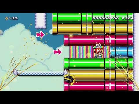 Aerial Athletics by dollenjwz - Super Mario Maker 2 - No Commentary 1bx