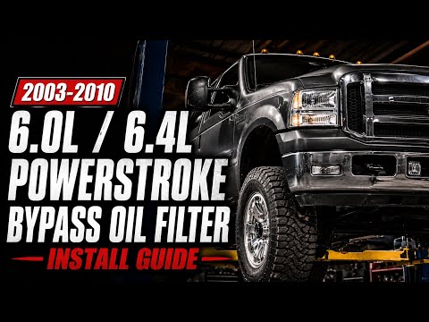 6.0L/6.4L Ford Powerstroke Oil Bypass Filter Installation Guide - Insane Diesel