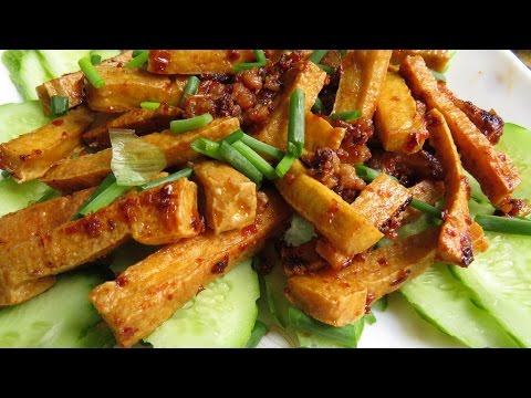 Simple And Easy Stir Fry Tofu With Pork (Khmer Recipes )| DIY