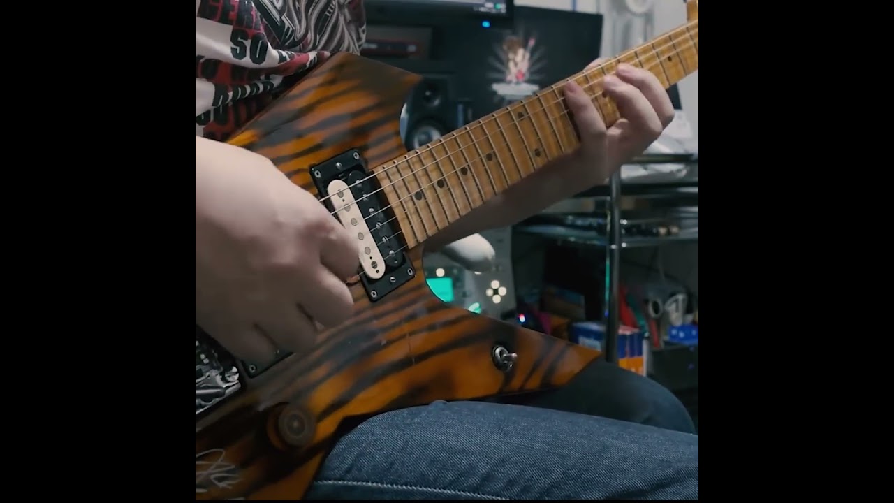 BAD NEWS / LOUDNESS Guitar Solo Cover