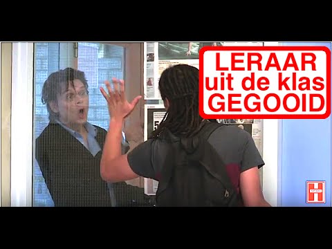 TEACHER THROWN OUT OF CLASS