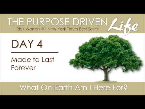 Purpose Driven Life | Day 4