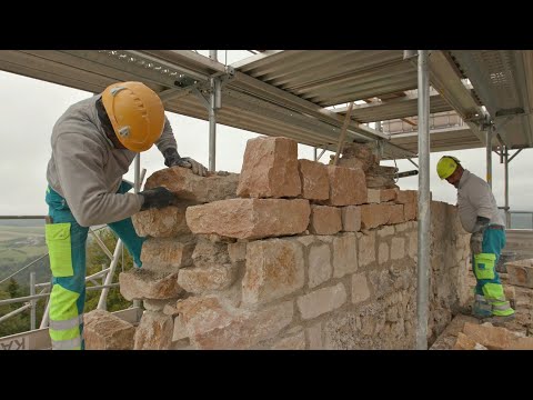 Die Sanierung der Burgruine Farnsburg