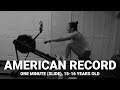 Sophia Korbani AMERICAN RECORD (15-16) ONE MINUTE Concept2 Indoor Rowing Machine on Slides