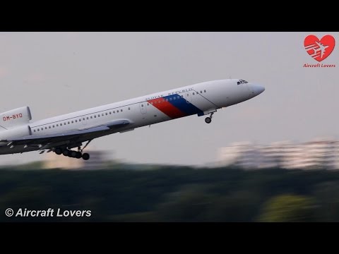 Slovak Government Tu-154M [OM-BYO] Takeoff│Germany, Berlin-Tegel