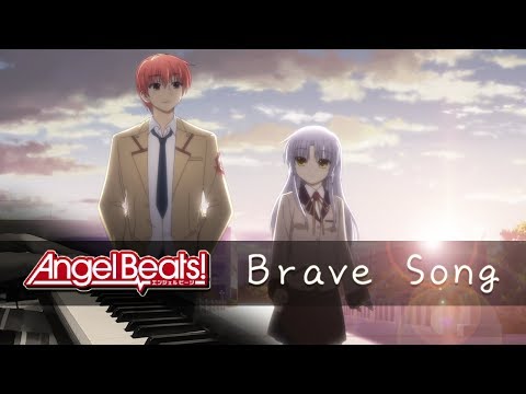 「Brave Song」Angel Beats! Full ED (Piano Cover + Lyrics) ピアノカバ/歌詞付き Video