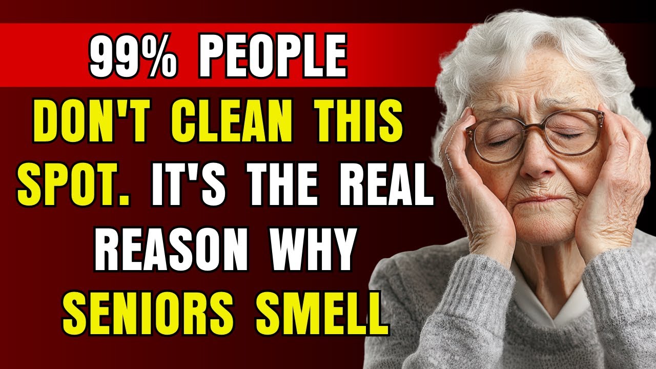 99% of people don’t know the unpleasant odor specific to seniors— It’s the Real Reason Seniors Smell