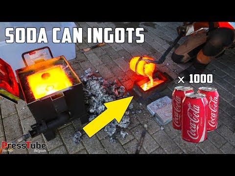 Shredding Melting Aluminium Ingots