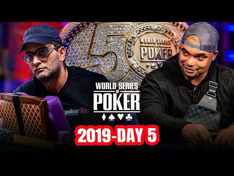 World Series of Poker Main Event 2019 - Day 5 with Antonio Esfandiari & NFL Legend Richard Seymour