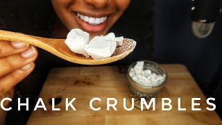 ASMR CHALK CRUMBLES | Crunch | Whispering (Subscriber Request)