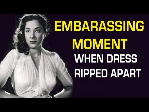 Nargis Dress Ripped Apart While Shooting On the Sets of Raat Aur Din