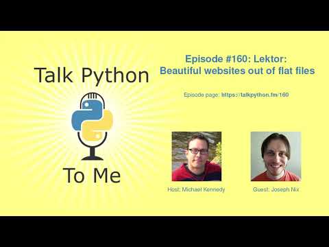 #160: Lektor: Beautiful websites out of flat files