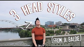 how a bald girl styles her head *summer edition*