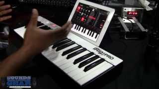 Video thumbnail for IK Multimedia iRig Keys Pro mobile keyboard review - SoundsAndGear by SoundsAndGear