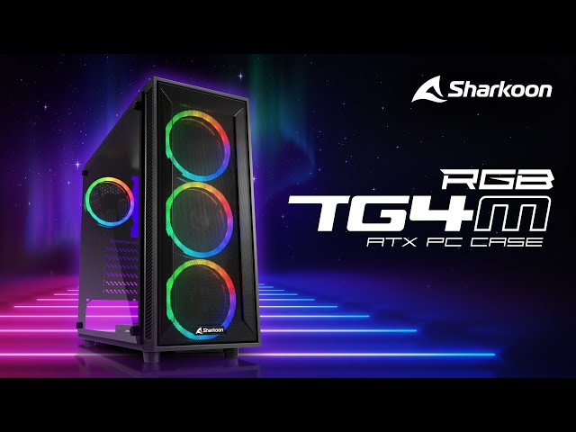 Vỏ Case Sharkoon TG4M RGB 