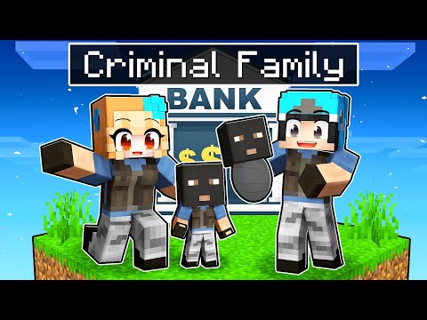 The Evil Criminal Family in Minecraft - Parody Story