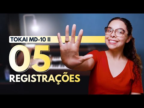 5 Registrações para o Órgão Tokai MD 10 | Organista em Ação