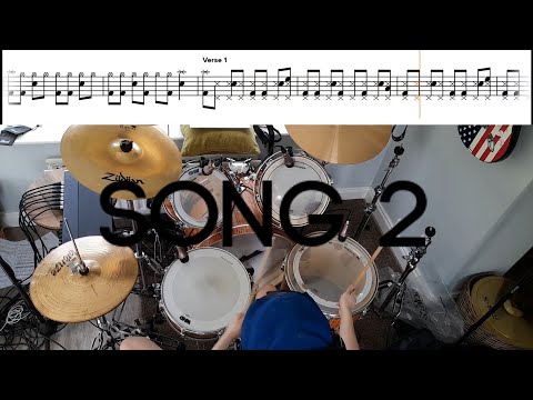 Blur - Song 2 - Drum Cover With TABS