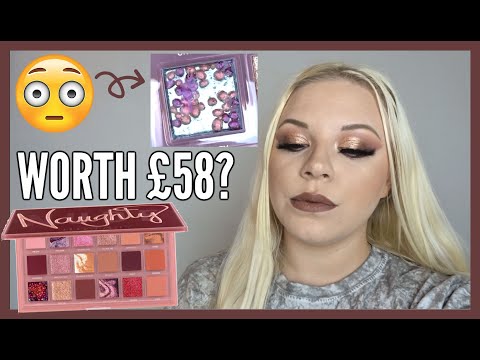 HUDA BEAUTY NAUGHTY NUDE...WORTH £58? | makeupwithalixkate