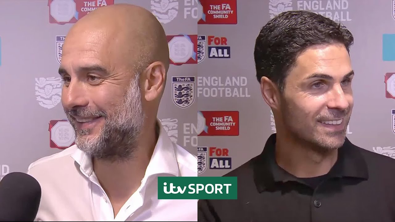 Pep Guardiola, Mikel Arteta and Cole Palmer give their thoughts after Arsenal's Community Shield win