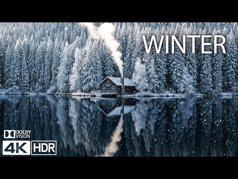 INTER WONDERLAND - SNOW 4K ❄️Winter Magic & Relaxing Music for Stress Relief