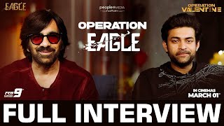 Varun Tej and Ravi Teja Special Interview | Operation Eagle | #Eagle #Operationvalentine