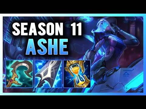 SEASON 11 FULL AP ASHE SUPPORT GAMEPLAY/GUIDE