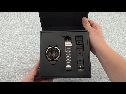 Смарт-годинник Garmin Fenix 8 47mm AMOLED Sapphire Titanium with Vented Titanium Bracelet (010-02904-40)