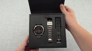 Coque De Protection Miimall Pour Garmin Fenix 8 51mm SOLAR - Ultra Mince, Anti-rayures, étanche - Noire