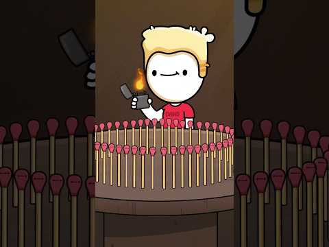 Bro Thought He Was The Hero 💀 (Sad Matchsitck Meme)  #shorts