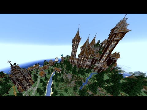 NEW BEST MEDIEVAL CASTLE  Map Showcase Minecraft + DOWNLOAD!