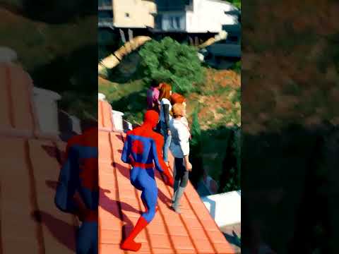 GTA 5 Epic Ragdolls | Spider-Man Jumps/Fails ep.23 #shorts
