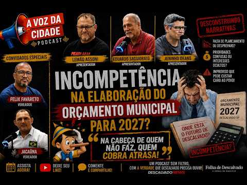 PODCAST "A voz da Cidade" (N.º 77)